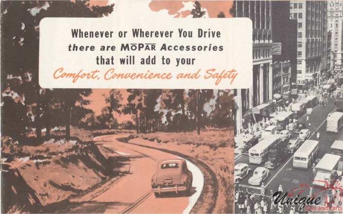 1948 Plymouth Mopar Accessory Brochure